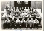 Class photograph, Colborne High School, Colborne, Cramahe Township, 1949-50