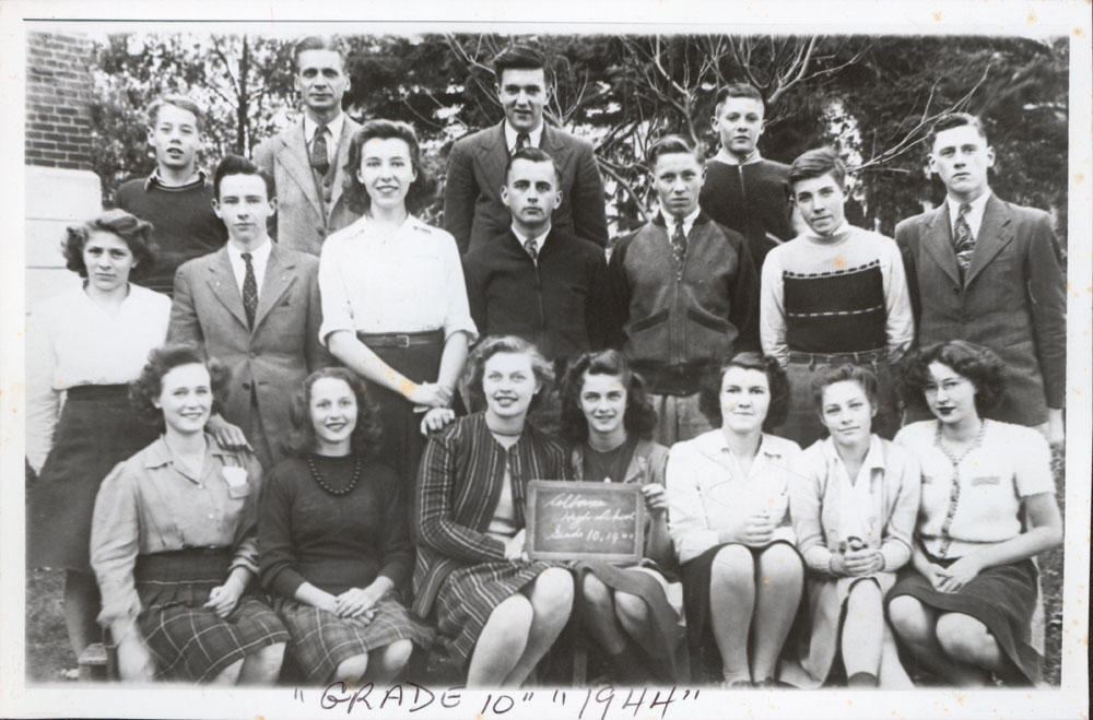 Colborne High School, 1944, Grade 10