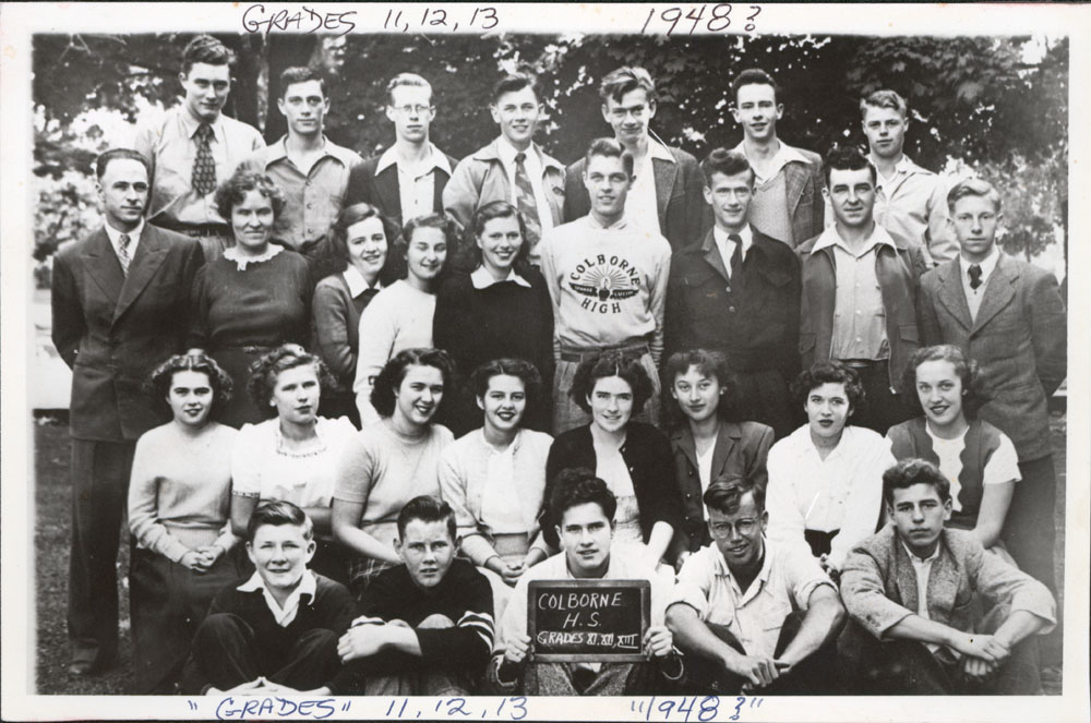 Colborne High School, 1948?, Grades 11, 12 & 13