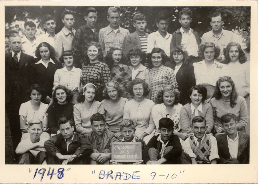 Colborne High School, 1948, Grades 9 & 10