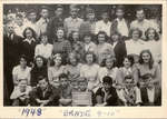 Class photograph, Colborne High School, Grades 9 & 10, 1948