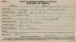 George Clarence Chappell, Birth Registration. Son of Stirling S. Chappell and Cecile Rainie.