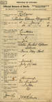 Pauline Eleanor Marguerite Robson, Birth Registration. Daughter of Walter Herbert Robson and Grace May Hart.