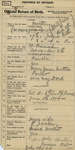 Stillborn, Birth Registration. Child of Henry James Mutton and Olive May Dark.