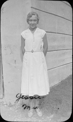 Portrait of Jessie Mutton, Colborne High School