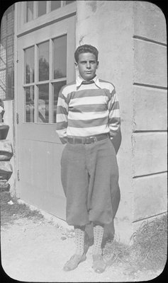 Portrait of a young man, Colborne High School