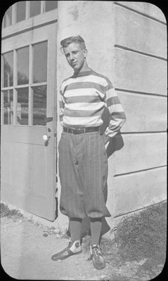 Portrait of Jack Alfred Seed, Colborne High School