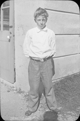 Portrait of a young man, Colborne High School