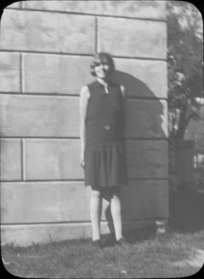 Portrait of a young woman, Colborne High School