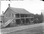 Carriage shop with a group of men out front, Cramahe Township