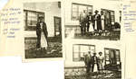 Three photocopied photos of Dr. Fred Spilsbury, Miss Emily Spilsbury and others.