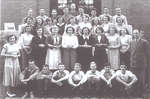 Class photograph, Colborne High School, Colborne, Cramahe Township, 1949