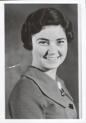 Studio portrait of a woman