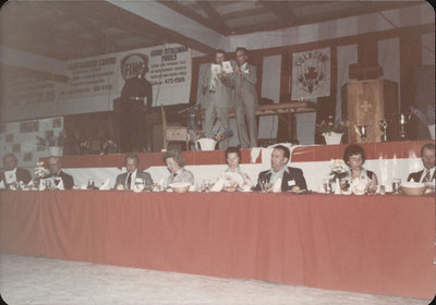 Colborne High School Reunion Auction, Colborne Arena, 1977