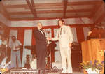 William R. Baxter and Norman O'Neill,Colborne High School Reunion, Colborne Arena, 1977