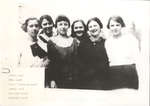 Isobel Rose, Emma Grant, Mable Taylor, Jennie Ives, Margaret Clare, and Marjorie Davis