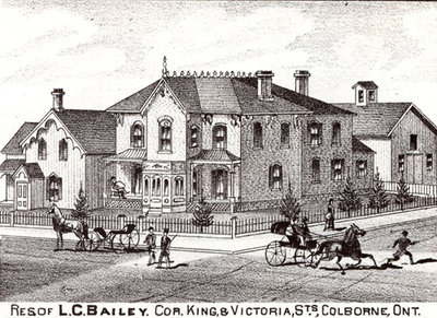 Exhibit, L.C. Bailey Residence, Illustrated Historical Atlas






