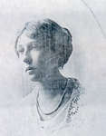 Photocopied reproduction photograph of Georgena Gilchrist (nee Merriman) Connell