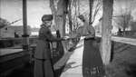 Two women, Colborne, Cramahe Township