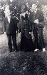 Reproduction photograph of George I. Merriman, Ella Jane (nee Merriman) Black and Byrne M. Black