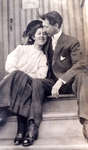 Reproduction photograph of Hattie Edna (nee Black) Kerr and Harry Summerfield Black