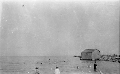 Swimming at Loughbreeze