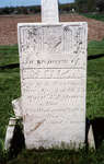 Eliza (nee Rogers) Merriman, Emiline Merriman and Joel Merriman headstone, Colborne cemetery, Cramahe Township