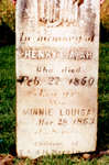 Henry Isaiah Merriman and Minnie Louisa Merriman headstone, Colborne cemetery, Cramahe Township