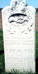 Charles Frank Merriman headstone, Colborne cemetery, Cramahe Township