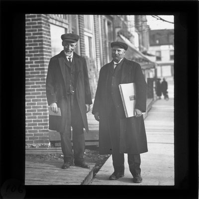 Abraham Gould and Chief Jamieson, King Street, Colborne