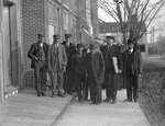 Chief Jamieson, Abraham Gould and five unidentified men, Colborne