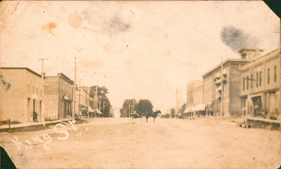 Postcard of King Street, Colborne