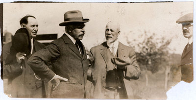 James Thom, Duke of Connaught, Charlie Larke, and Col. Sir John Hanbury-Williams