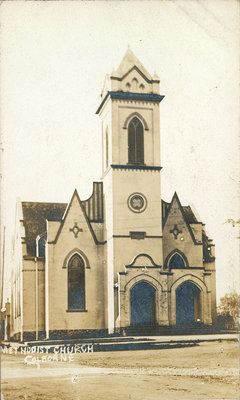 Postcard of Methodist Church, Colborne