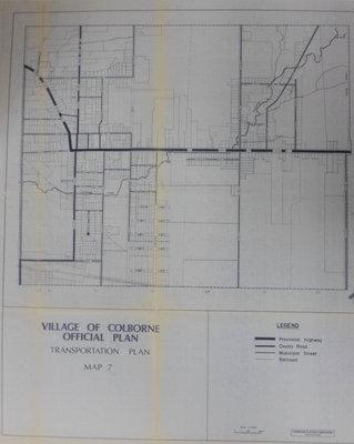 Village of Colborne Official Plan, Transportation Plan, Map 7