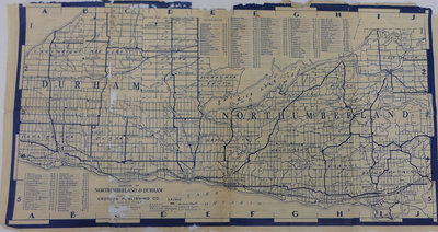 Counties of Northumberland and Durham, Croydon Publishers, c.1960