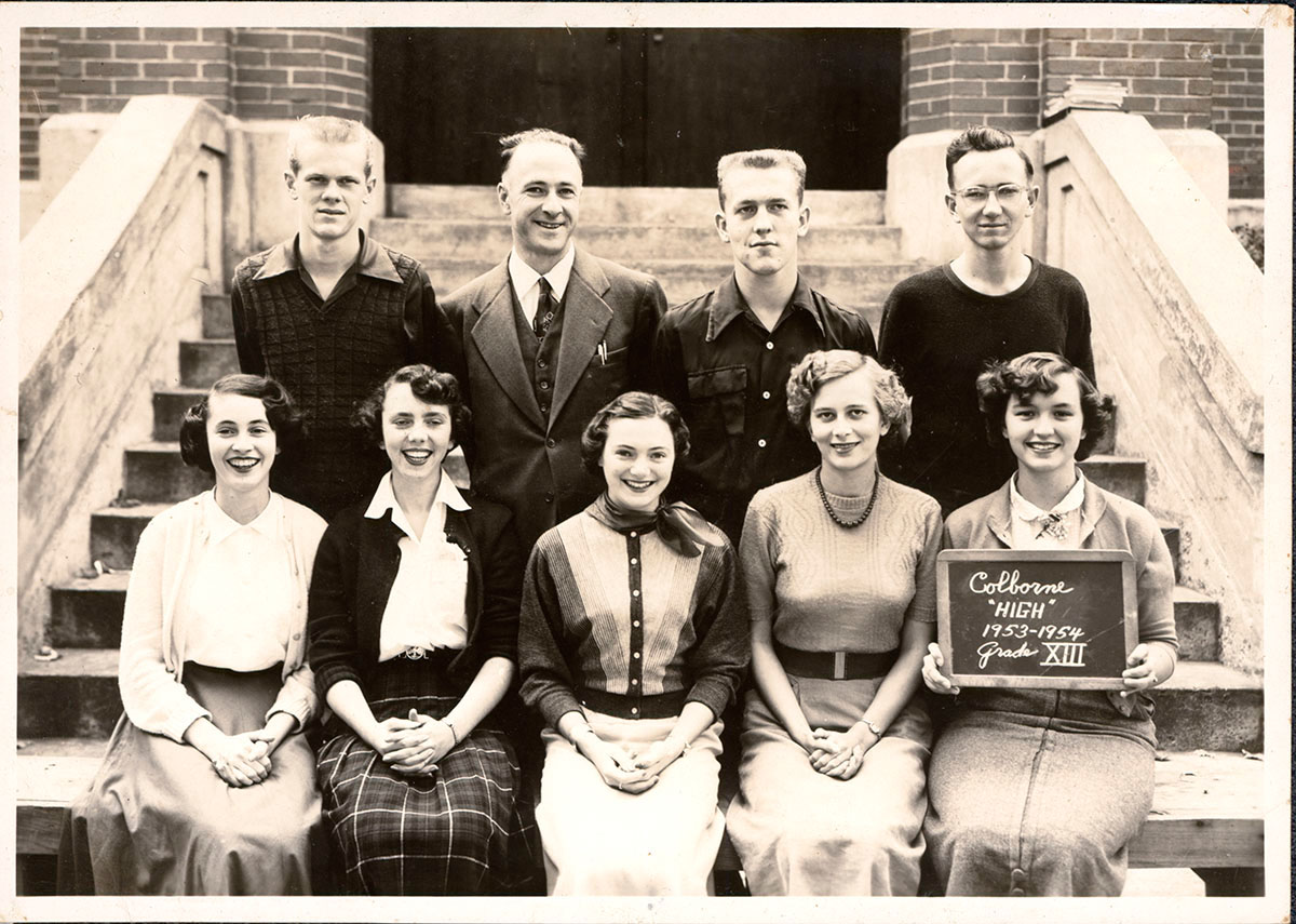 Colborne High School, 1953-54, Grade 13