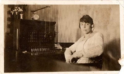 Helen Goodrich, Telephone Operator, Castleton, Cramahe Township