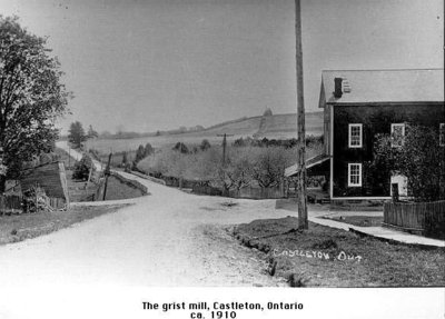 Postcard of Purdy Mill, Castleton, ca. 1910