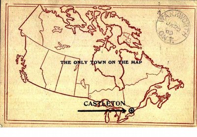 Postcard of The Only Town on the Map - Castleton