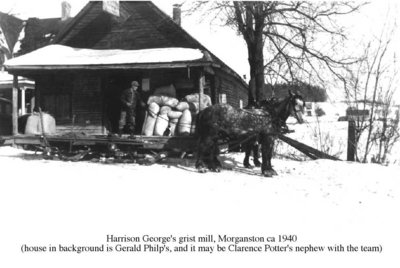 Harrison George’s Grist Mill, Morganston

