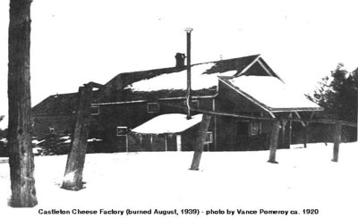 Castleton Cheese Factory, Cramahe Township