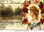 1906 Postcard of Victoria Park, Colborne – A Snapshot of a portion of Canada with a typical Canadian girl