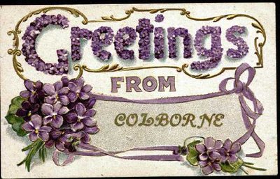 Postcard of Greetings from Colborne