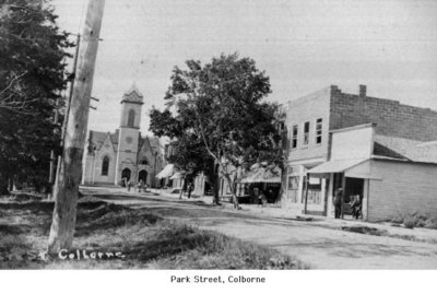 Postcard of Percy Street, Colborne