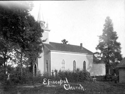 Postcard of Episcopal Church, Colborne