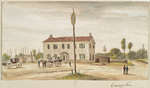 Watercolour of Cramachie [Keeler Tavern] by James Pattison Cockburn, before 1847