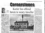 Cornerstones: Keeler Inn offered haven to weary travellers by Eileen Argyris