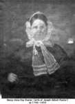 Photograph of a painting of Nancy Day Keeler, Cramahe Township