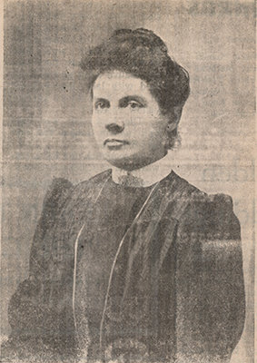 E. J. Padginton as a young woman